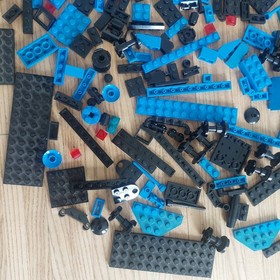 Lego 6986 Space Police Commander Ship Vintage Part Lot