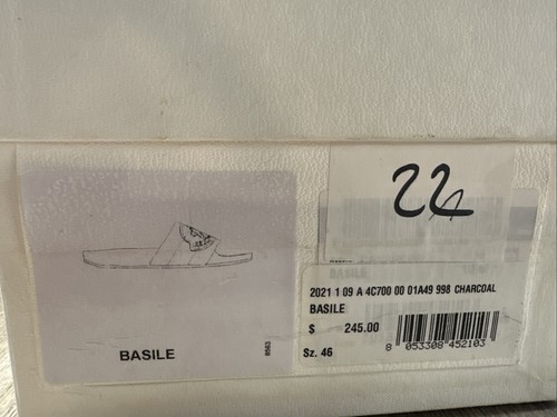 Moncler Basile Slides Blue/Red/White Size 46 (US 13) - Picture 11 of 11