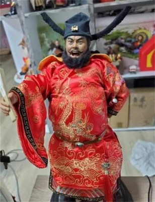 1/6 Ancient Ming and Qing Dynasty robe - Zhong Kui's Taoist robe Dress for 12''