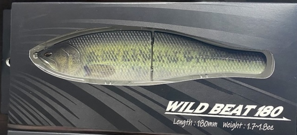 WILD LURES WILD BEAT 180 SF Bass 1.7oz 7.08inch Big bait NEW Japan