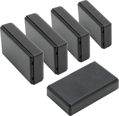 Project Box, 5 Pieces ABS Electrical Box Small Junction Box for Electronics PCB 