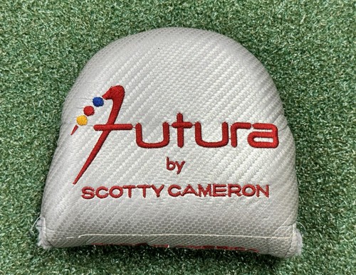 RH Scotty Cameron Futura Mallet Putter Silver head cover Headcover