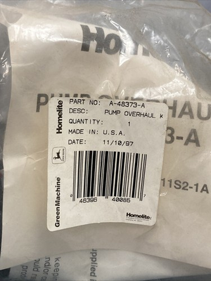 #ad #ad NEW HOMELITE A 48373 A OVERHAUL PUMP KIT $115.49
