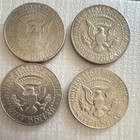 Kennedy Half Dollar 50C Lot of 4 Mixed Years/Mints Business Strike Clad — photo 2