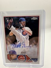 2023 Topps Chrome Rookie Autographs Matt Swarmer RA-MS Chicago Cubs Auto