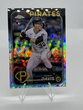 2024 Topps Chrome Logofractor Edition #260 Henry Davis RC Pirates A46