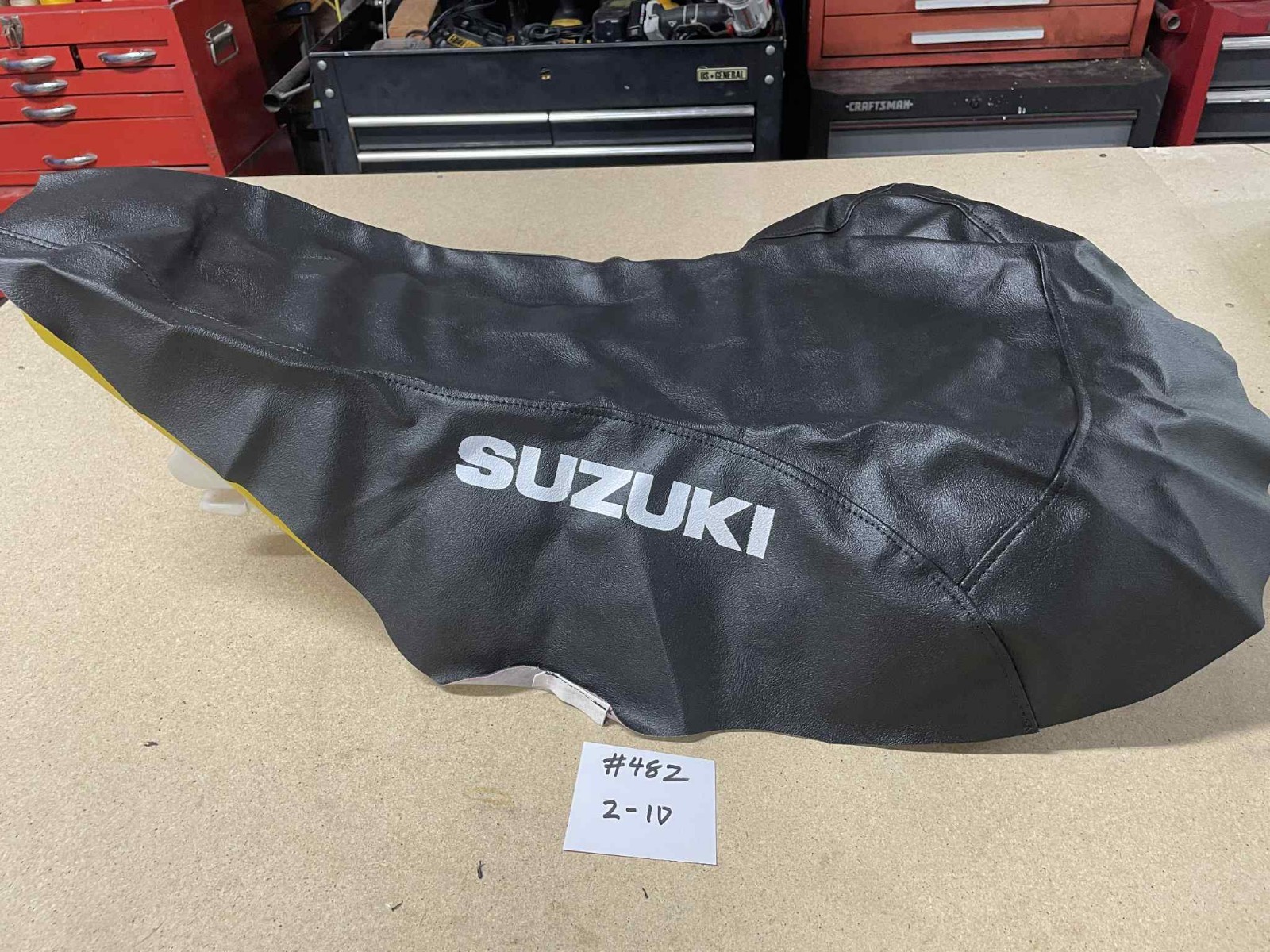 Suzuki LTZ400 Z 400 Seat Cover For 2002 To 2010 Models Black Color Seat Cover