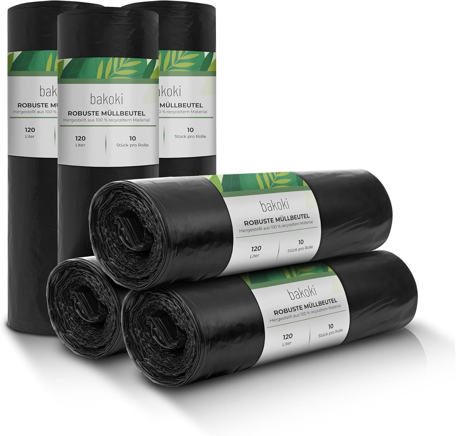 ✅ Müllsäcke STARKE 35L, 60L, 120L, 240L, 380L Müllbeutel Mülltüten Abfallsäcke