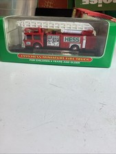1999 Hess Miniature Fire Truck