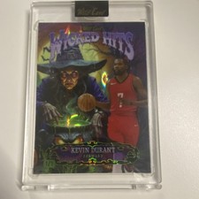 Wild Card Wicked Hits Kevin Durant One of One Basketball Card 1/1