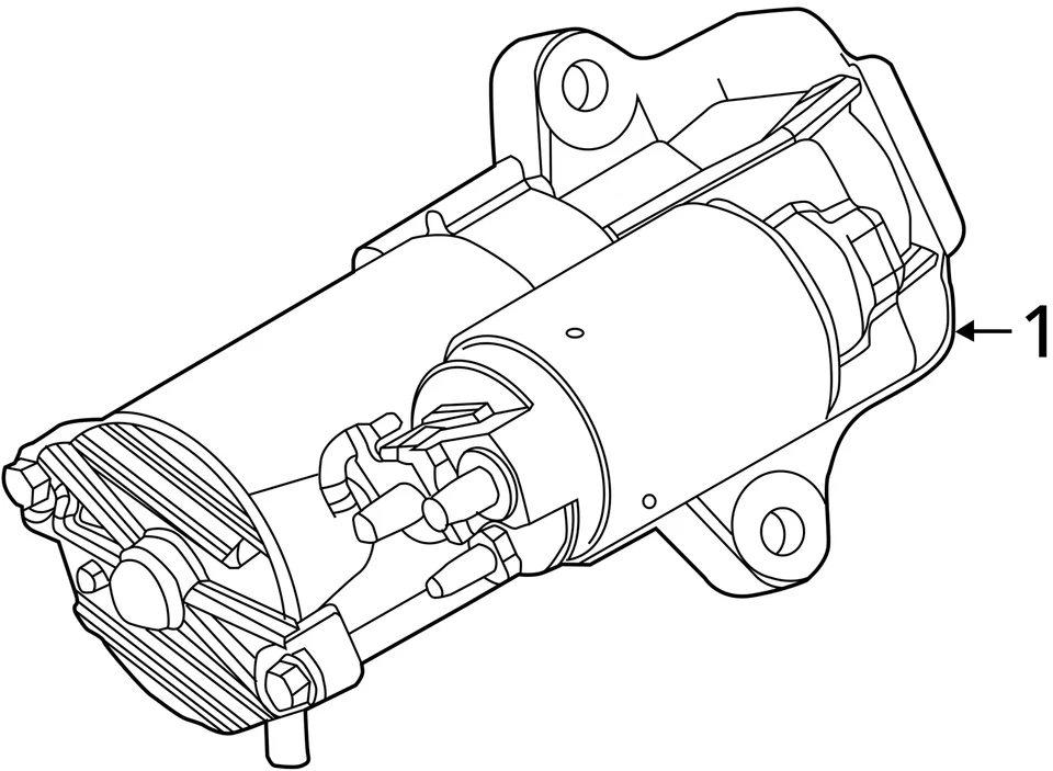 Motor de arranque compatible con 13-20 FUSION 2734894 Foto 4 de 4