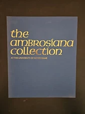 The Ambrosiana Collection (Astrik L. Gabriel - 1976)