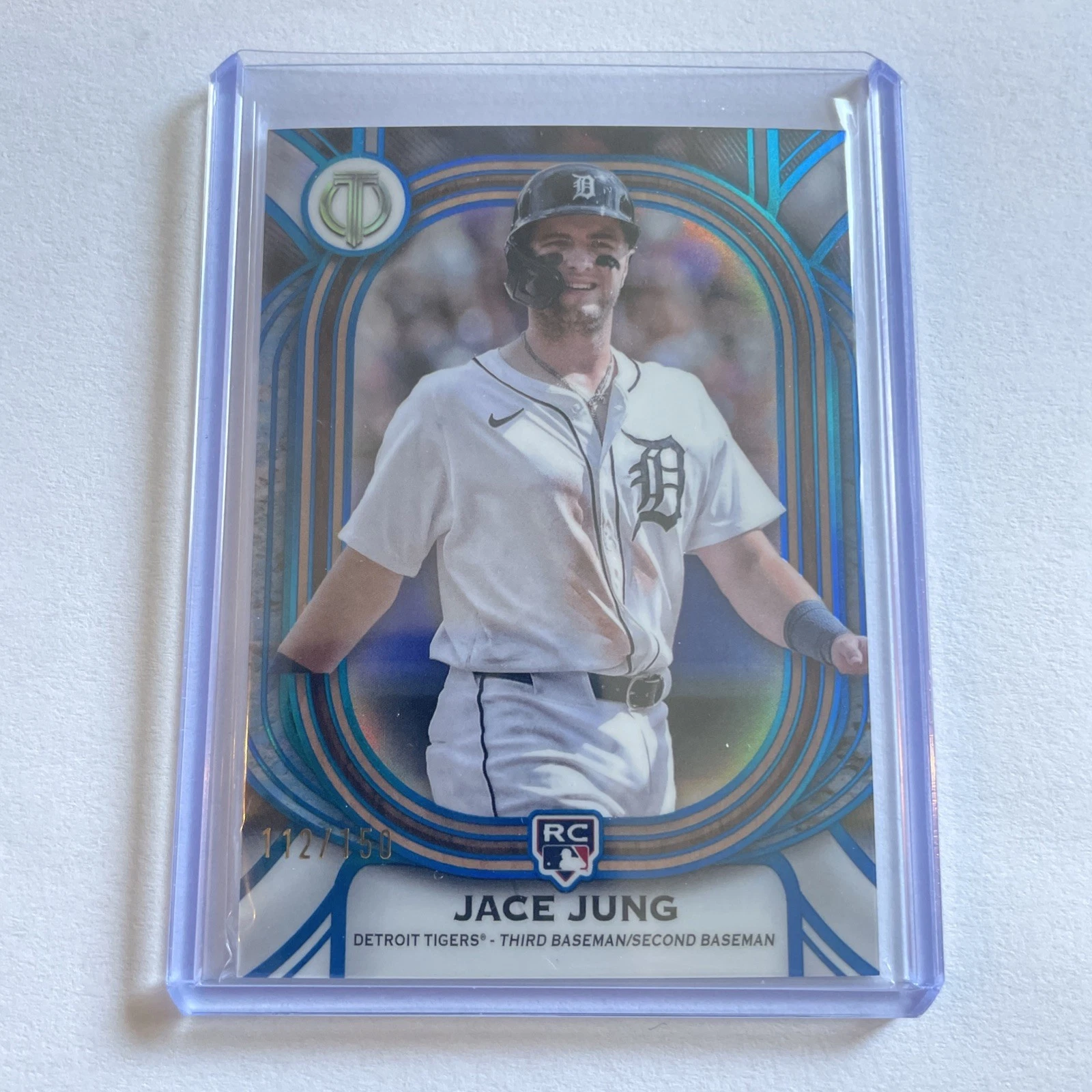 2025 Topps Tribute - Jace Jung #93 Blue /150 (RC)