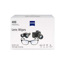 	ZEISS Pre-Moistened Alcohol Lens Cleaning Wipes Glasses Cleaner 400 Ct	