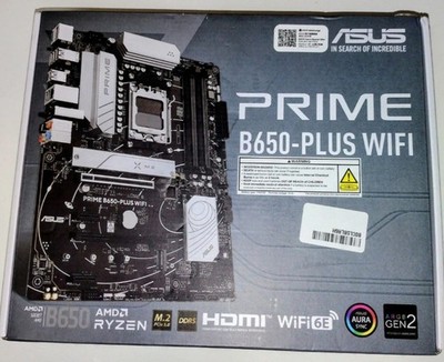 Asus PRIME B650-PLUS WIFI ATX AM5 Motherboard *NEW SEALED*