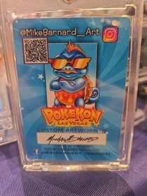 2026 PokeKon/Gross Con Promo Cad PokeTurtle Michael Barnard Holo Chase