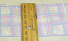 Lot of 2 Wired Edge Ribbon 2.5" by 10 yd Glitter blue pink white Pacific Rim — photo 3