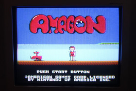 Amagon (Nintendo Entertainment System NES, 1989) w/Dust Sleeve Tested & Working