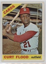 1966 Topps Curt Flood #60 rs2