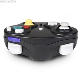 1/2PCS NGC 2.4G Wireless Classic Controller for Game Cube, With Receiver Adapter