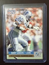 1991 Pro Set - League Leader Barry Sanders #10