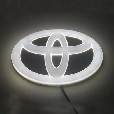 4D car Front grille hood trunk LED Light for Toyota Prius Yaris Prado RAV4 Camry