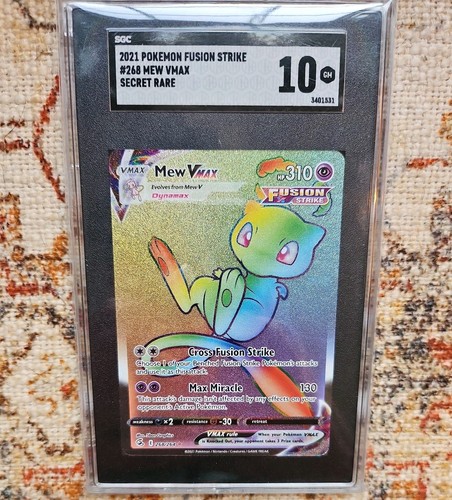 Mew VMAX graded SGC 10 for sale on eBay