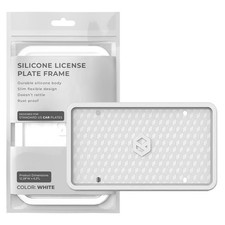 Silicone License Plate Frame Rustproof Weatherproof Universal Holder