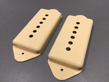 Lindy Fralin P-90 Cover Cream Gibson Gibson ES-295 Full Aco Dog Ear Antiquity