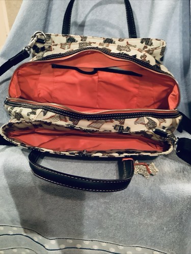Radley Fleet Street Handbag. Medium Oilskin Cross Bag or Grab Bag - Picture 7 of 8