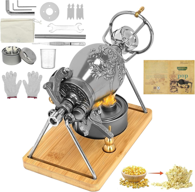 #ad 350Ml Chinese Popcorn Cannon Machine Popcorn Pressure Cooker Chinese Pressure $94.14