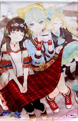 Sharistella Charlotte Mirka B2 Tapestry Single Item Official Anime Goods