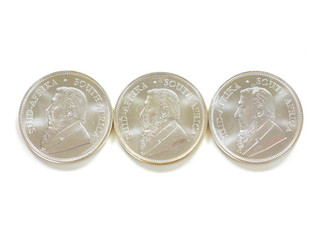 Lot 3 Münzen Südafrika Krügerrand 2020 3x 1 Oz Feinsilber