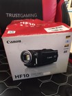 VIDEOCAMERA CANON HF10 COMPLETA BOX BULTIN MEMORY 16GB FULL HD TESTED
