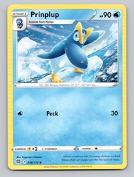 Prinplup 036/172 Uncommon Brilliant Stars