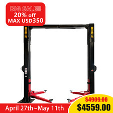 15000lbs Heavy Duty 2 Post Lift Single Point Lock Car Lift Clearfloor Lift
