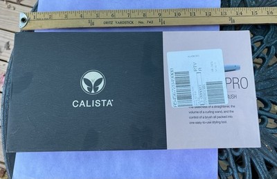 Calista TrianglPRO Triangl Pro Heated Hair Detailer Brush Cheetah Print