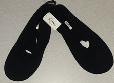Soma Womens Black Slippers/Socks Sz Xl 11-12