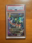 2015 POKEMON XY ROARING SKIES #61 M RAYQUAZA EX PSA 8
