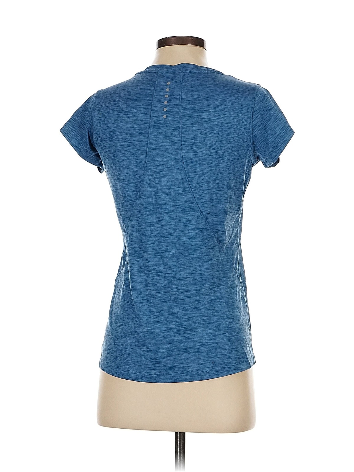 Asics Women Blue Active T-Shirt S thumbnail 2