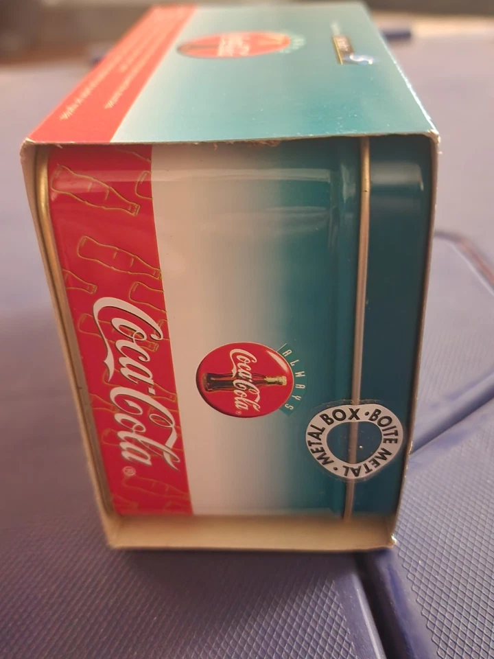 1998 Solido 1/43 Coca Cola 1964 1/2 Mustang Tin - Sealed And Unopened (T1) - Image 4 of 4