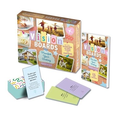 Vision Boards Manifest Your Destiny Kit: Includes 128-page Book, 40 Cards,