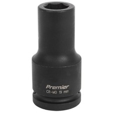 Image of Sealey Impact Socket 19mm Deep 3/4"Sq Drive