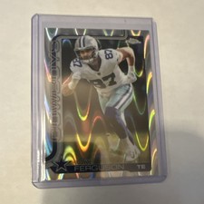 Topps 2023 Topps Chrome Jake Ferguson #75 Dallas Cowboys Rookie Football Card. rookie card picture