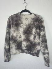 Women Tie Dye Sweatshirt Pullover Long Sleeve Casual Cozy Top Multicolor