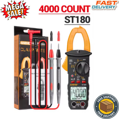 ANENG ST180 AC Stromzange Digital 4000 Stück Multimeter Amperemeter Voltag