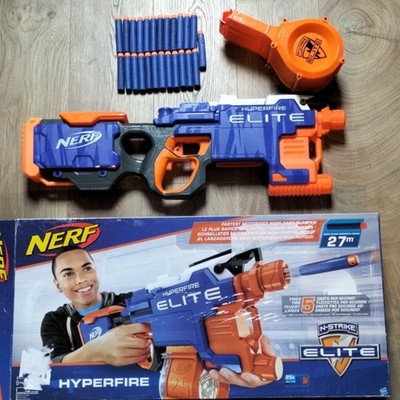 NERF N-Strike Elite HyperFire mit Trommelmagazin & 25 Elite Darts