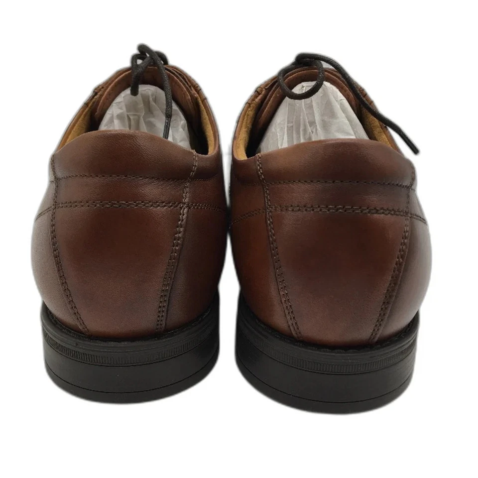 NEW Florsheim Brown Leather Medfield Oxford Ortholite Dress Shoes Mens Sze US 10 - image 4 of 4