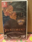 Pentiment Nintendo Switch Limited Run Games #229 Brand New Sealed