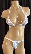 Exotic Dancer Stripper Rave Custom Micro Style Hologram Scale Set